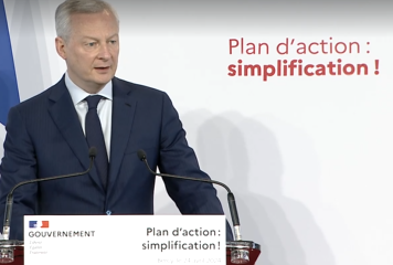 Le ministre de l’économie engage la simplification de la vie économique