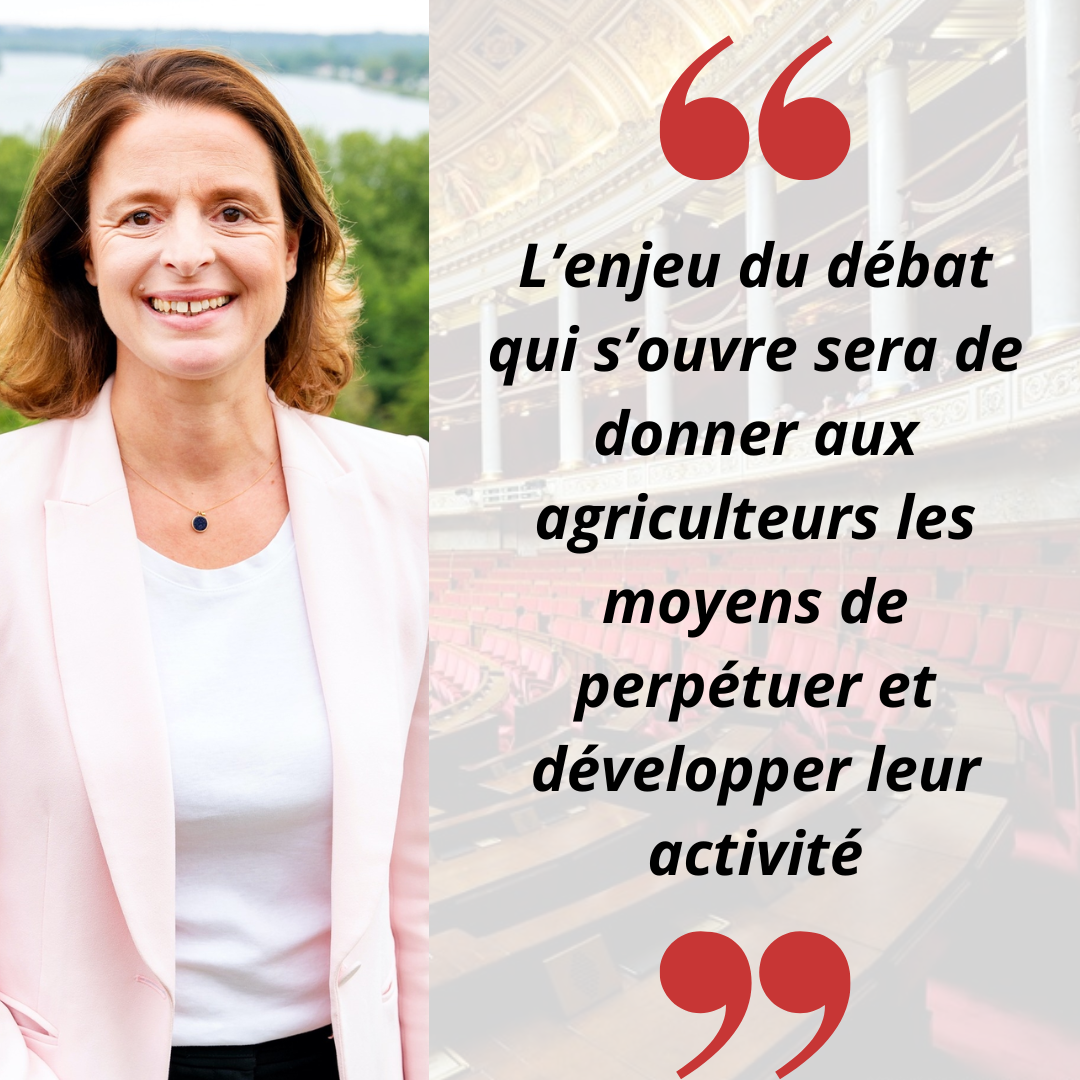 EDITO : Un texte de loi pour assurer l’avenir de notre agriculture